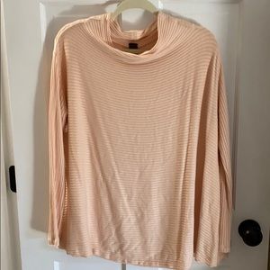 Free People cowl neck, peek-a-boo back sweater